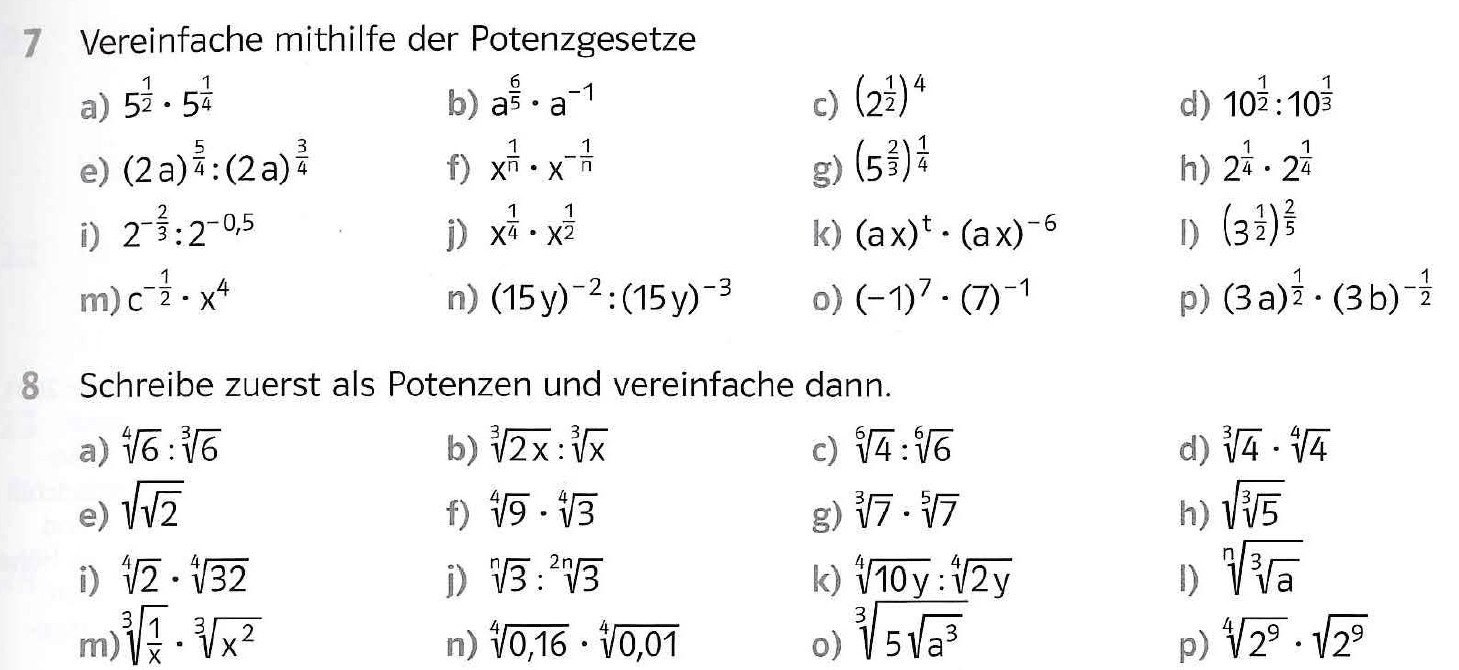 Potenzen